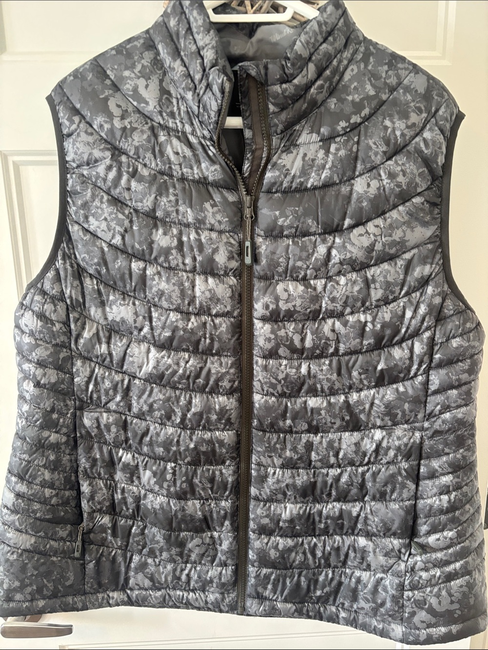 Lightweight 2XL Quilted Grey Women's Vest